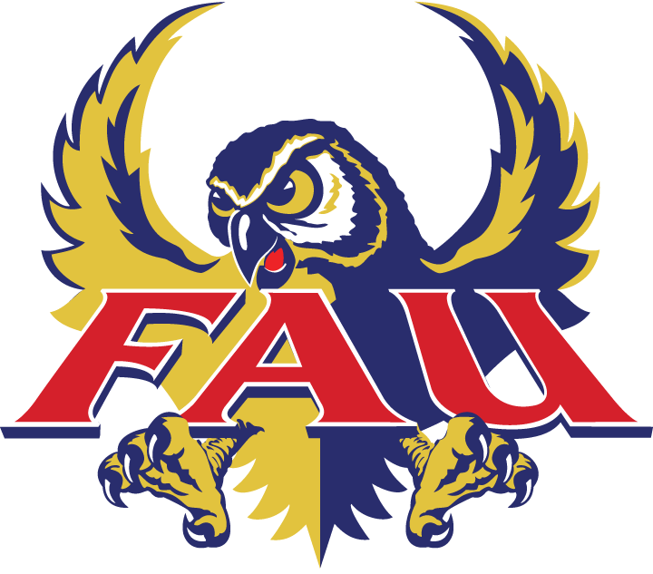 Florida Atlantic Owls 1994-2004 Primary Logo iron on transfers for fabric